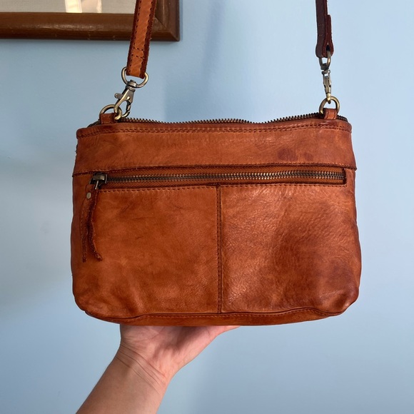 Marta Ponti Woven Leather Shoulder Bag - Brown - Picture 3 of 6